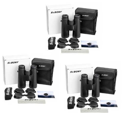 3 x Svbony SV40 8x32