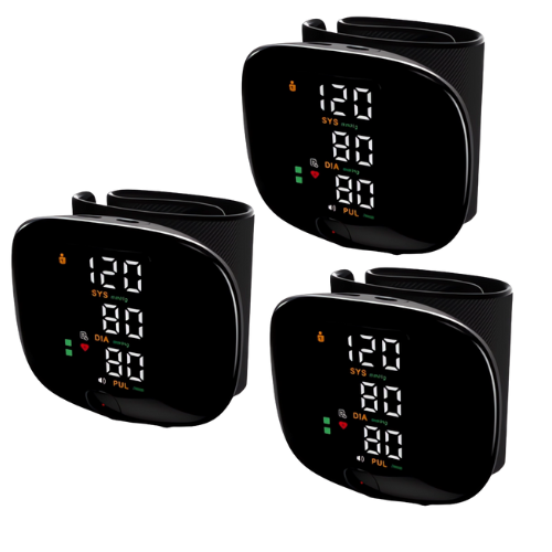 3 x JustLang blodtrykksmåler